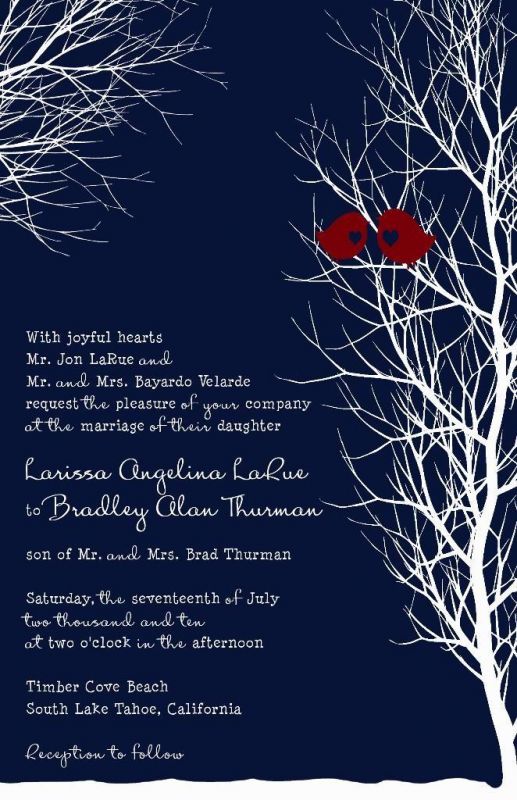 Help me choose my invitation :  wedding Invitation 1