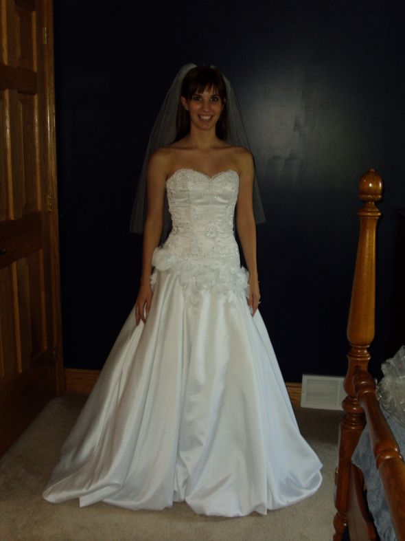 Picked up my dress today!! EEK!! :  wedding DSC01306
