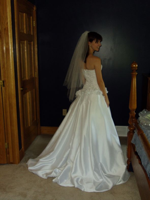 Picked up my dress today!! EEK!! :  wedding DSC01307