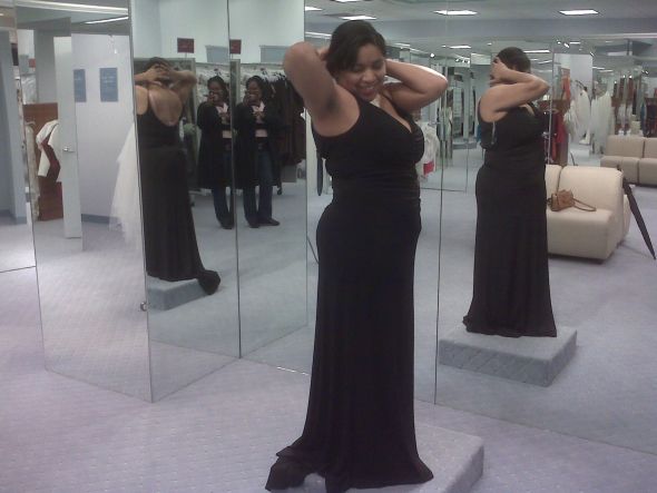 Bridesmaid dress, check (we hope!!) : wedding W