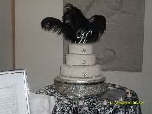 Please Post a Picture of Your Wedding Cake : wedding wedding cake Cake