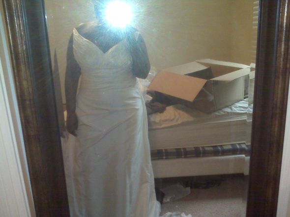 guess what came today (pix included) :  wedding Gabby3