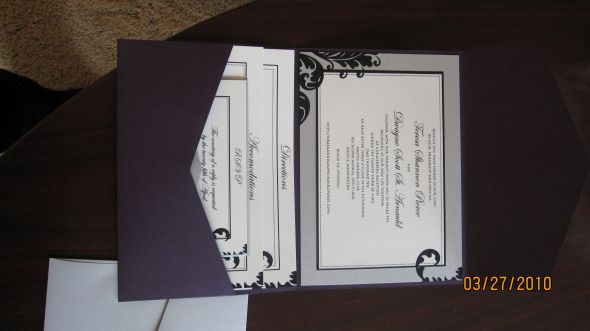 The Invitations are Done! (pics inside) : wedding IMG 2601