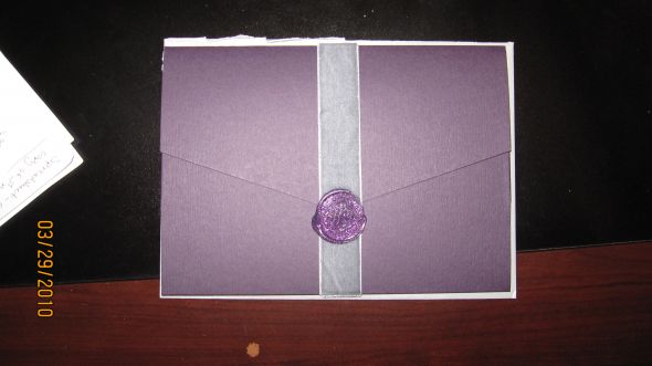 The Invitations are Done! (pics inside) : wedding IMG 2607