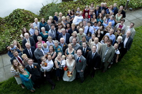Married bees, show off your favorite wedding photo!! : wedding Group Photo