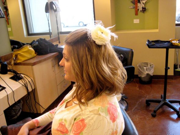 Hair Dilemma-  Second Thoughts? Help! :  wedding hair dilemma short Hair2