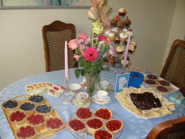 Mad Hatter Tea Party Reception :  wedding reception tea party mad hatter The Tarts