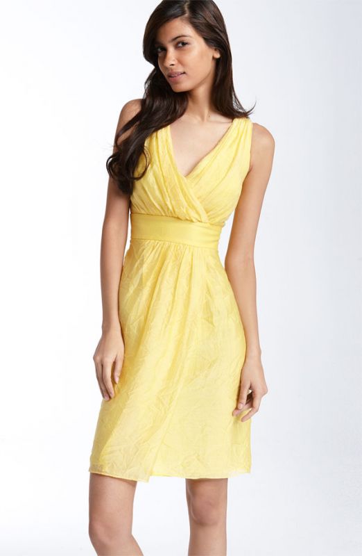 Just bought the dress for my bridal shower and wanted to share:-) :  wedding Yellow Dress