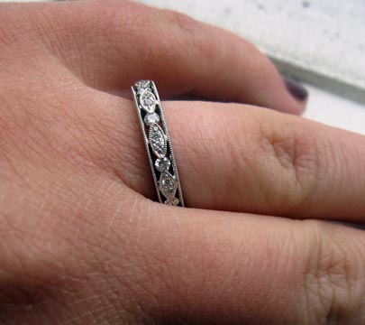 i got my wedding band! :  wedding IMG 3579