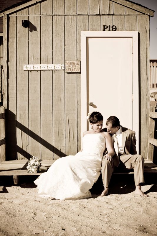 Show me your beach wedding dresses! :  wedding B