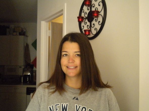 Extreme post-wedding chop!  Before and after... :  wedding Before1