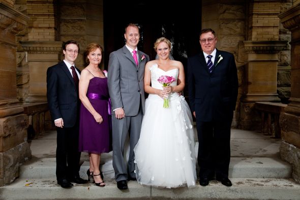 My Rainy Wedding Day Recaps - Part 2B - First Look :  wedding first look photography Brides Family