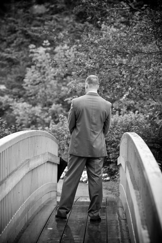 My Rainy Wedding Day Recaps - Part 2B - First Look :  wedding first look photography DCW 096