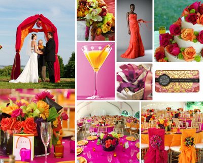 May 21 Tangerine Fuschia Wedding ideas needed Weddingbee Boards