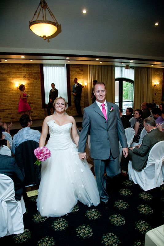 My Rainy Wedding Day Recaps - Part 3 - The Ceremony :  wedding ceremony bm dresses music Happy