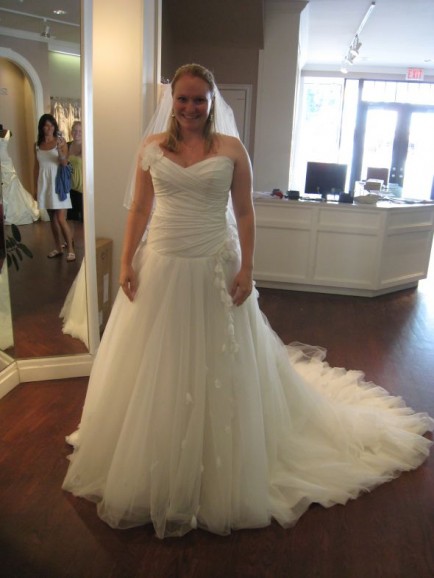 Any Tulle Dress Brides Out There :  wedding IMG 5005