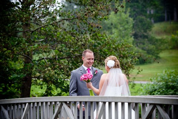 My Rainy Wedding Day Recaps - Part 2B - First Look :  wedding first look photography Smiling