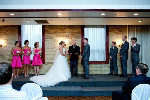 Different Length Bridesmaid Dresses...yay or nay? :  wedding bridesmaids dresses pictures Ceremony2