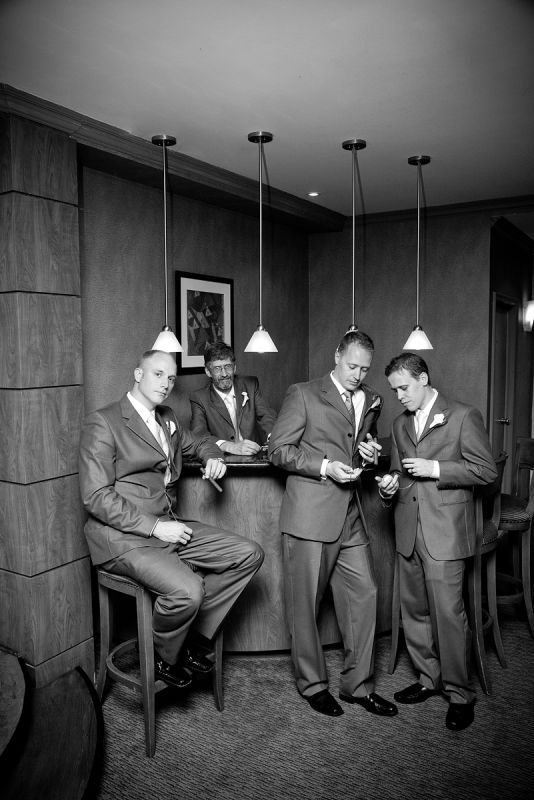 My Rainy Wedding Day Recaps - Part 4 - Wedding Party Pictures :  wedding photographer wedding party Guys Bar2