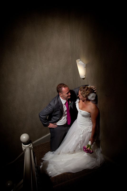 My Rainy Wedding Day Recaps - Part 4 - Wedding Party Pictures :  wedding photographer wedding party Stairs Top