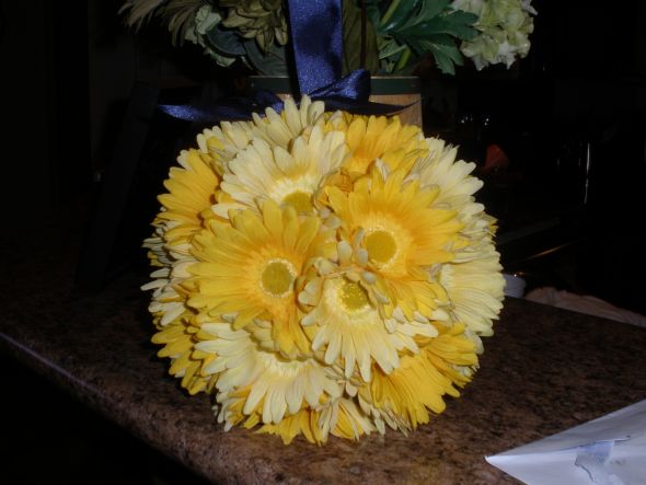 Daisy pomanders...my DIY update!! :  wedding Daisypom