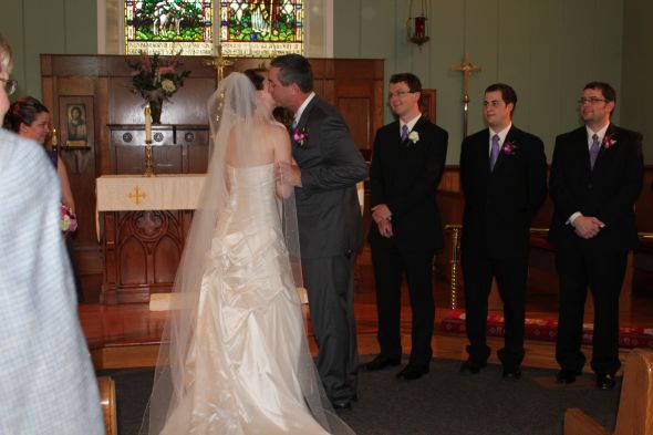 I'm back, with some non-pro pics :) :  wedding 194