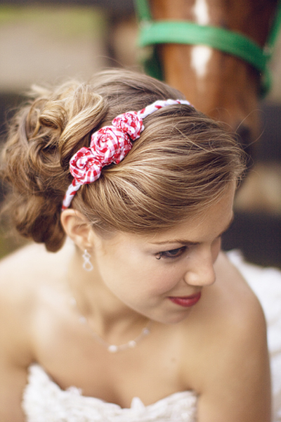 I want to see hair photos! :  wedding hair 31a