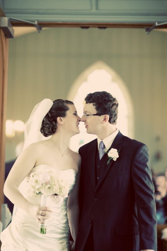 Walking back down the aisle with your new husband/wife :  wedding Edit32