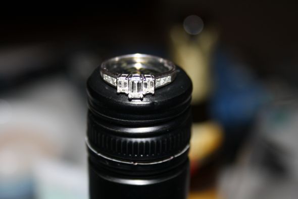 Let's give our rings some love :  wedding engagement rings diamonds IMG 0213