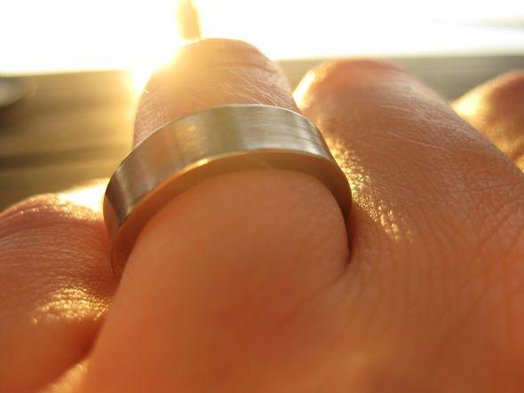 Show off your men's bands :  wedding rings mens bands IMG 0122