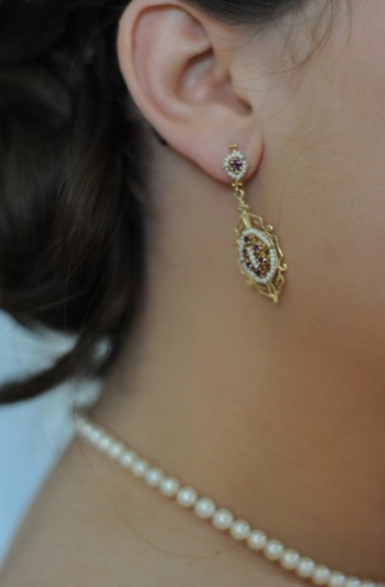 Show me your earrings?! :  wedding earrings accessories Jewelry4