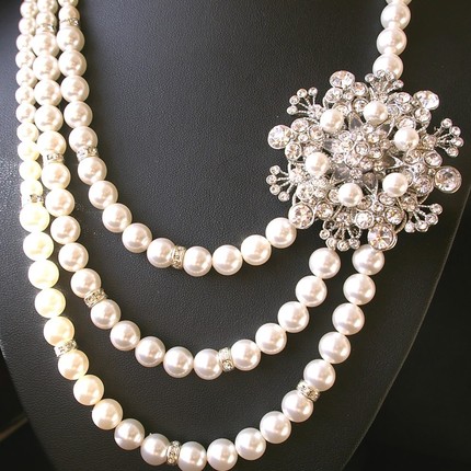 Help me shop for earings, please! I am so clueless. :  wedding Necklace