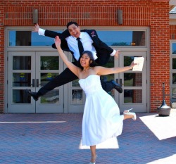 One down, another ceremony to go!  (I'm a MRS!) :  wedding 8304580