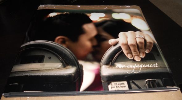 Our Blurb book arrived...highly recommended! :  wedding blurb photo book Blurbedit