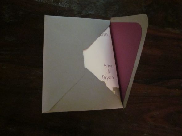 Our Simple, Modern Invites!! :  wedding Cannon 1300 060