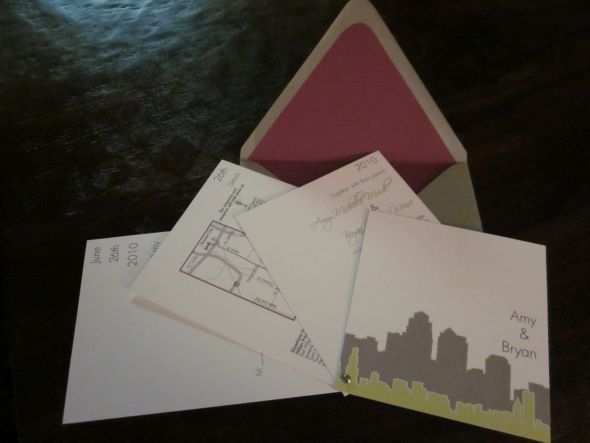 Our Simple, Modern Invites!! :  wedding Cannon 1300 063