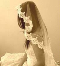 Hairstyles that work with mantilla veils :  wedding 296459