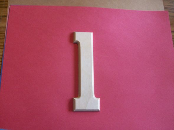 Wooden Table Numbers :  wedding diy table numbers 100 0821