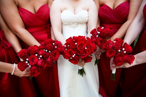 Can I see your DIY bouquets? :  wedding BM Bouquet Photo