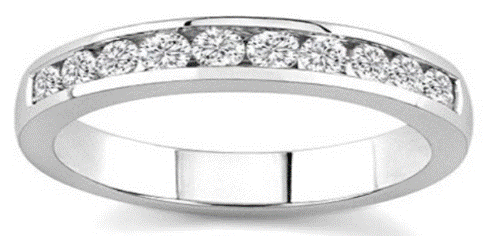 Wedding BANDS (ladies), how much did you spend? :  wedding Band Example