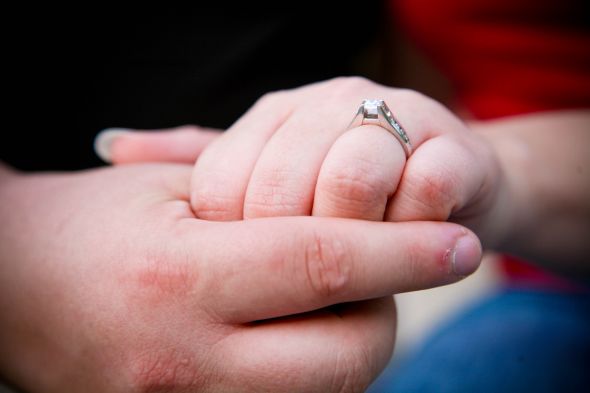 TWO diamond bands w/ E-ring?? : wedding IMG 0787