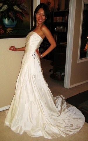 Looking for a Petite Wedding Dress size 2 or 4 wedding IMG 0680