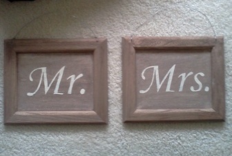 Wedding Signs and Table Numbers :  wedding Chair