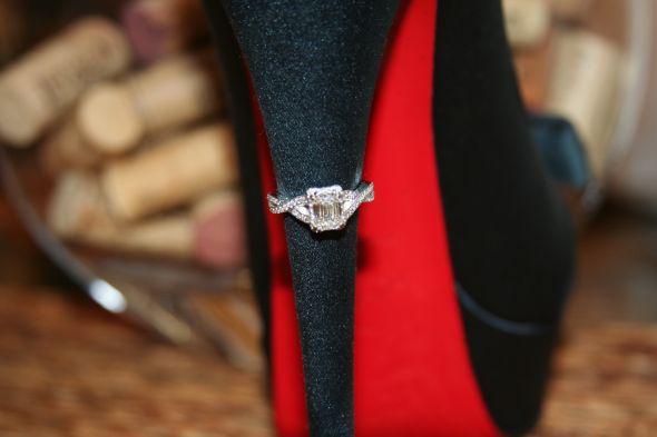 Halo Rings :) :  wedding halo engagement ring IMG 8568