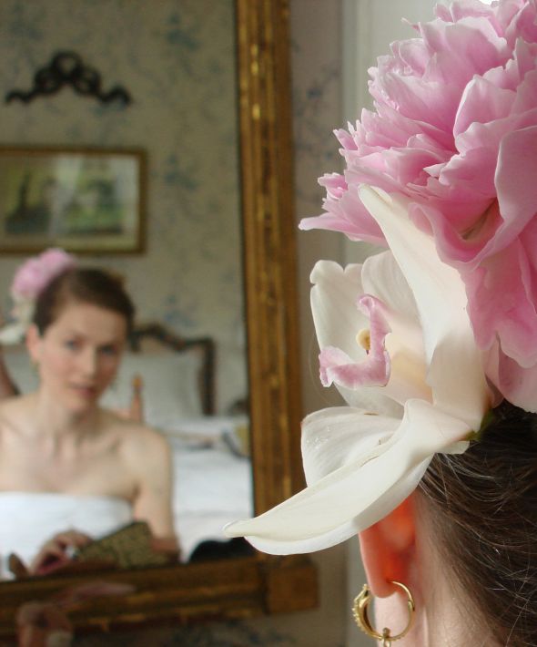 Multiple hair flowers : wedding K1