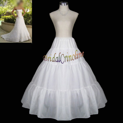 Another Crinoline Question :  wedding crinoline a line DB 603