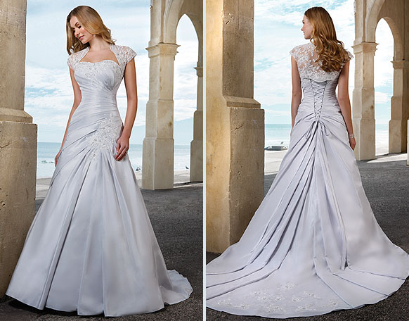 Another Crinoline Question :  wedding crinoline a line Ella 5434