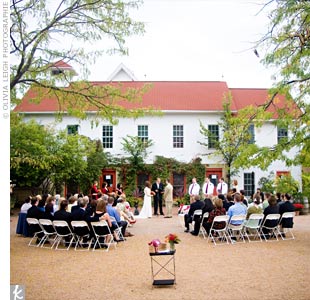 No Aisle?! HeLp!! :  wedding no aisle missing help alternatives tiny chapel walk down room ideas creative thoughts Courtyard