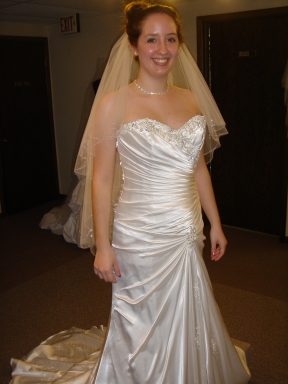 Jewelry to go with my dress? :  wedding Front