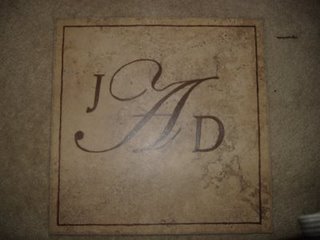 Outdoor Ceremony and aisle runner?? :  wedding Aisle Tile